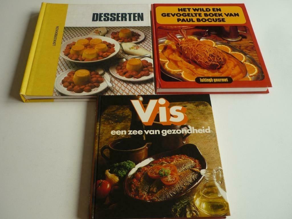 Verschillende kookboeken, Enlèvement ou Envoi, Comme neuf, Gâteau, Tarte, Pâtisserie et Desserts