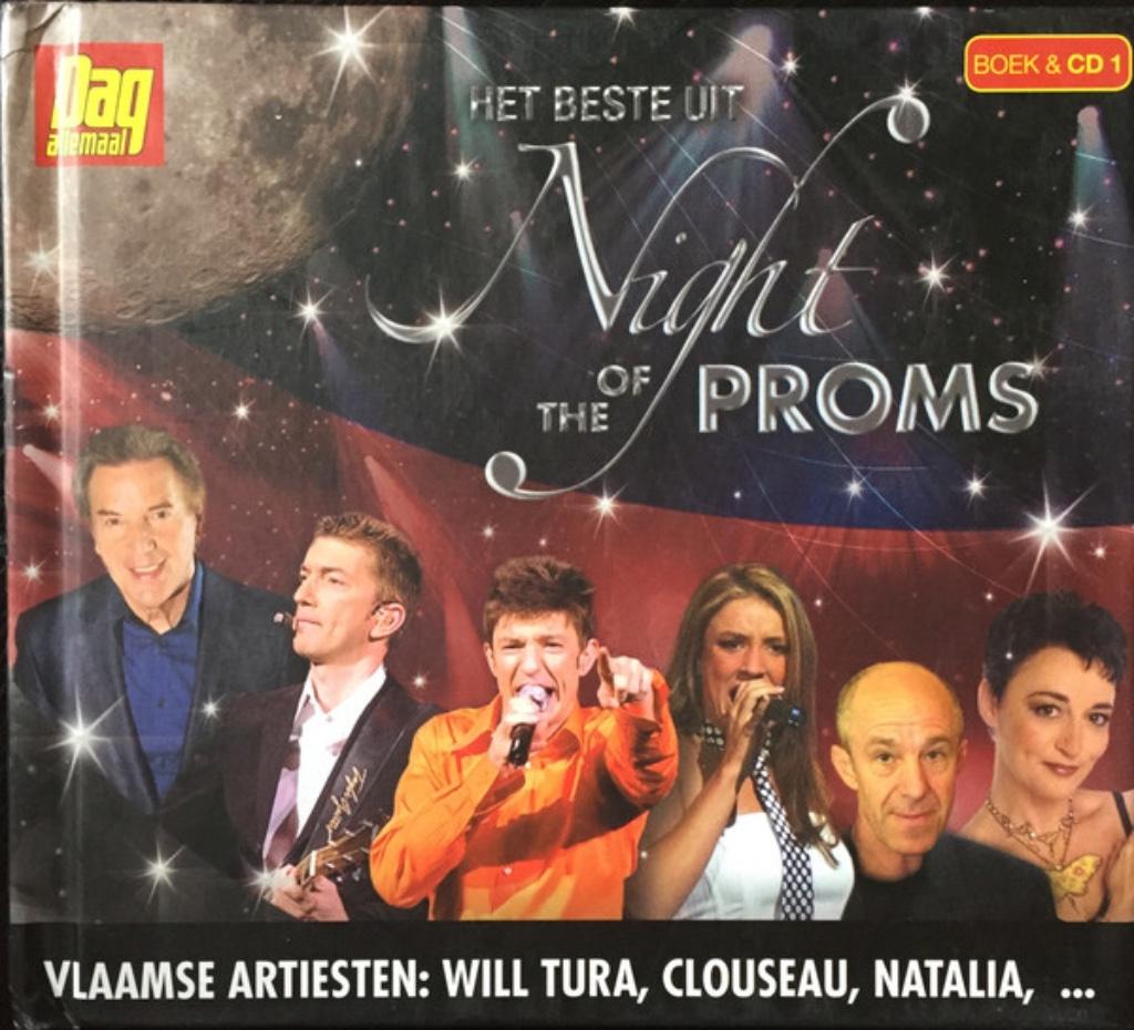 Night of the Proms - Vlaamse Artiesten (CD + boek), Enlèvement ou Envoi, Comme neuf