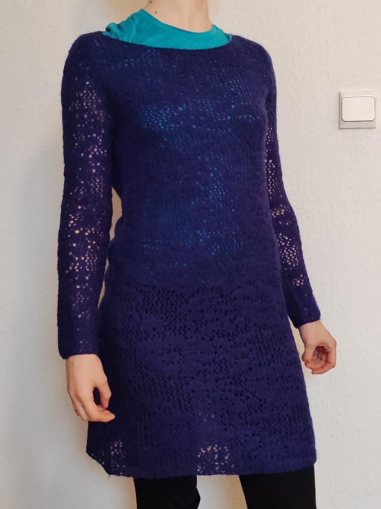 robe ajourée à motifs floraux, Ophalen, Paolo casalini, Zo goed als nieuw, Maat 36 (S)