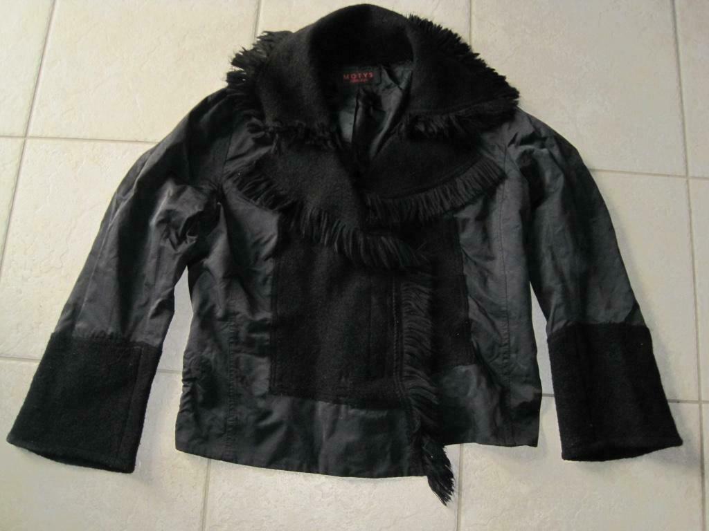 veste femme Motys Collection - T. 40 - noire, Ophalen, Gedragen, Maat 38/40 (M), Zwart