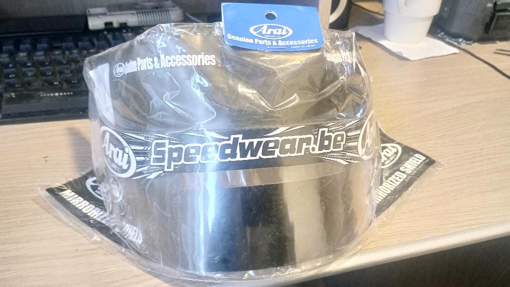 Arai GP 6 visor/shield, Motoren, Ophalen of Verzenden, Tweedehands, Arai
