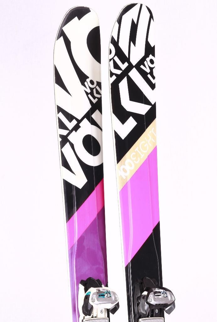 157 freeride ski's VOLKL 100 EIGHT, grip walk, full rocker, Sport en Fitness, 140 tot 160 cm, Gebruikt, Verzenden, Carve