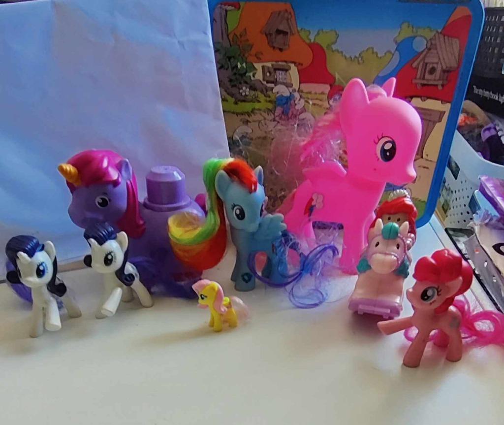 lot 9 mon petit poney taille divers le plus petit  2cm, Enfants & Bébés, Enlèvement ou Envoi, Utilisé