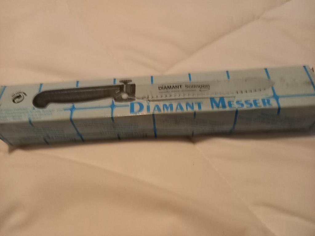 Diamant mes solingen, Ophalen, Nieuw