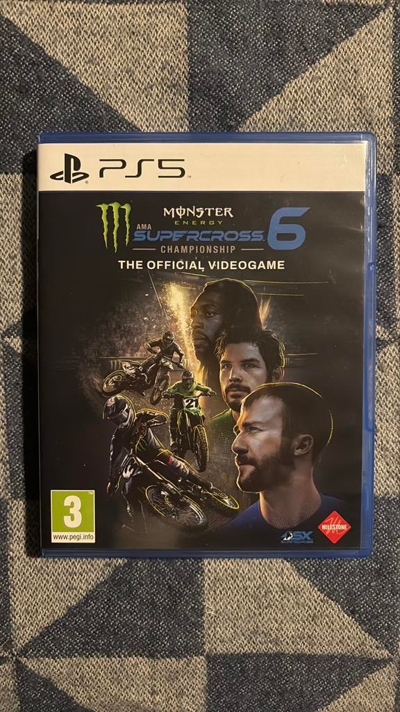 Monster Energy Supercross 6 - Le jeu vidéo officiel, Enlèvement, Comme neuf