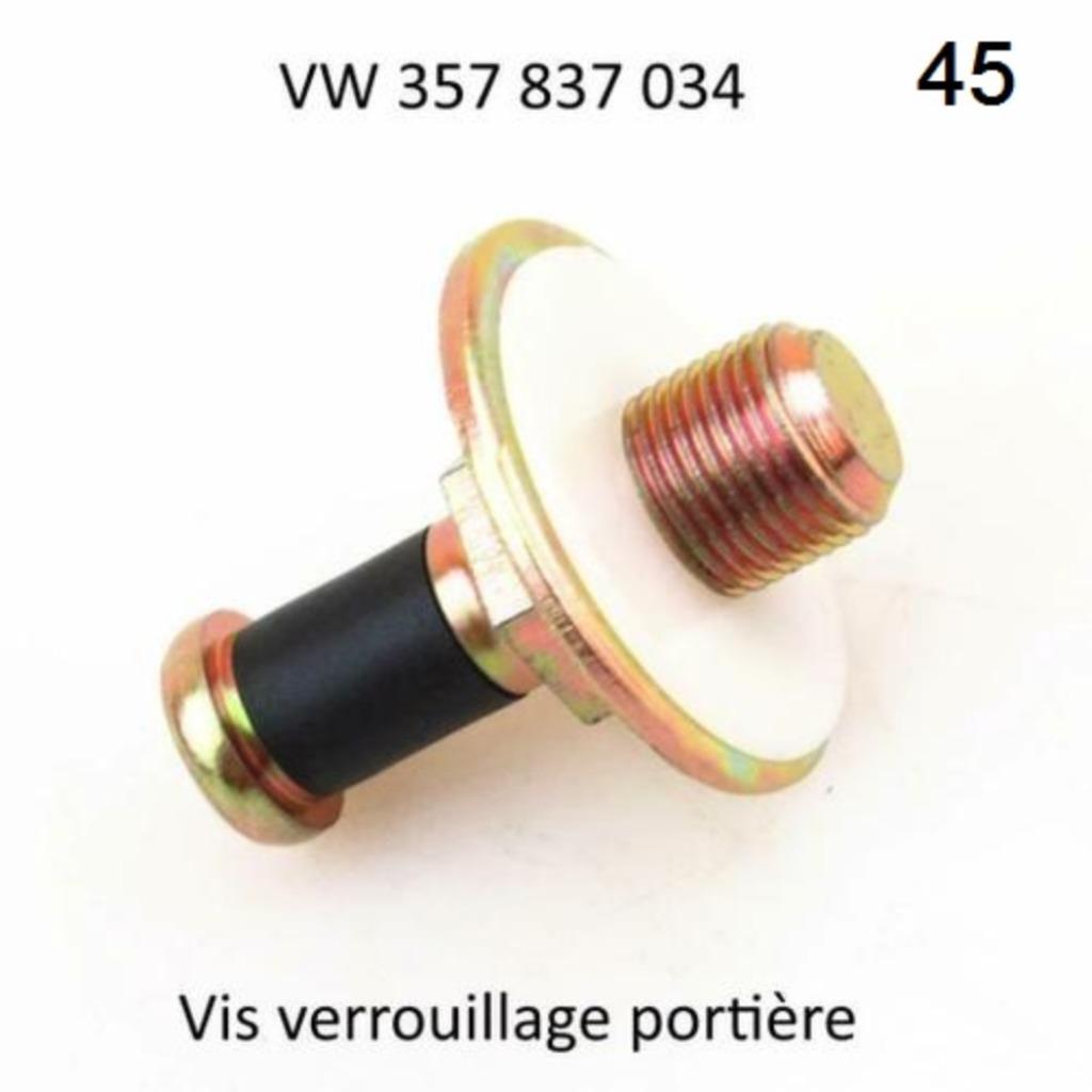 Vis de verrouillage portière VW 357 837 034, Enlèvement ou Envoi, Neuf, Volkswagen