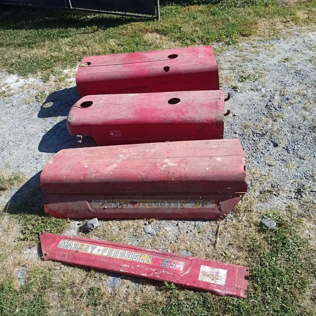 Tracteur massey Ferguson McCormick, Ophalen