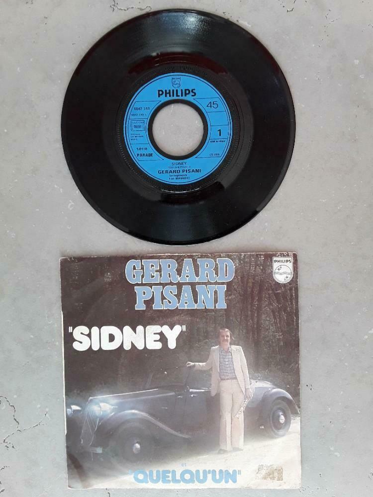 GERARD PISANI 45'SINGLE SYDNEY CITROEN TRACTION AVANT, Ophalen of Verzenden, Pop, Single