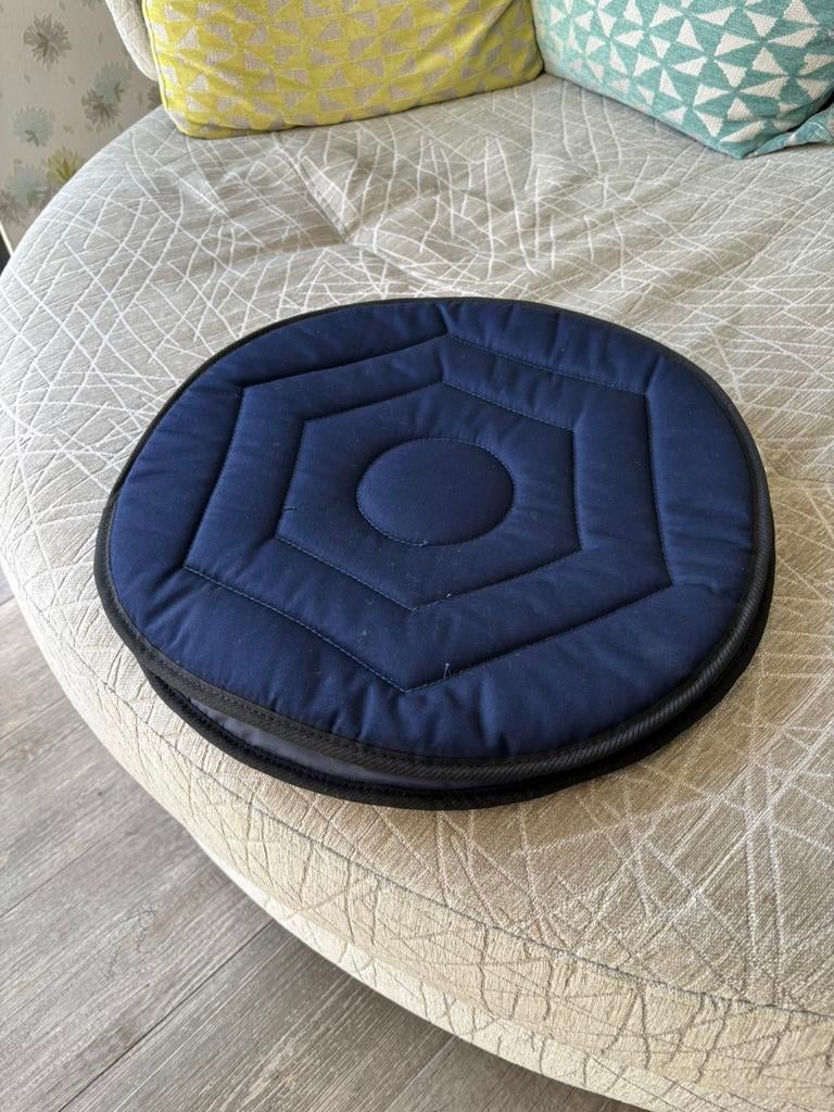 Draaikussen, Ophalen of Verzenden, Nieuw, Blauw, Rond