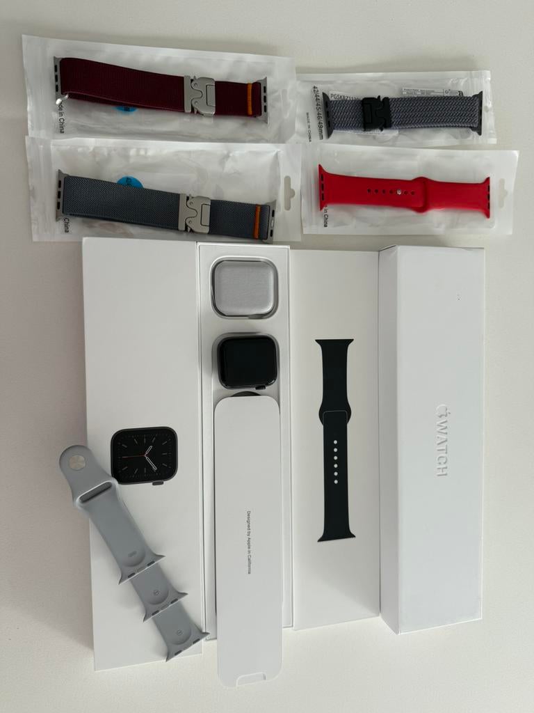 Apple Watch 6, Zwart, Apple Watch, IOS, Ophalen of Verzenden