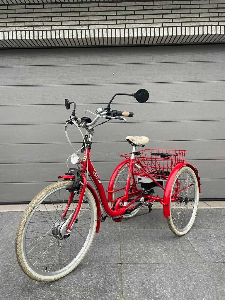 Tri-Bike elektrische driewieler in nieuwstaat, Ophalen of Verzenden, Zo goed als nieuw
