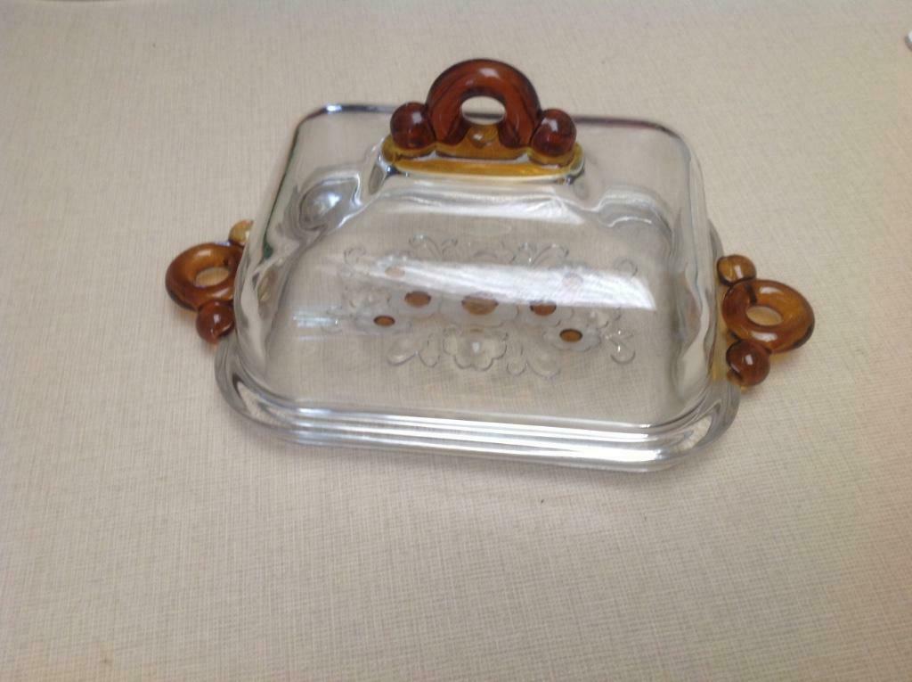 Beurrier, Maison & Meubles, Enlèvement, Comme neuf, Verre, Récipient(s)
