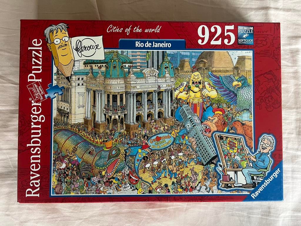 Ravensburger puzzle Rio de Janeiro 925stuks, Ophalen of Verzenden, 500 t/m 1500 stukjes, Zo goed als nieuw, Legpuzzel