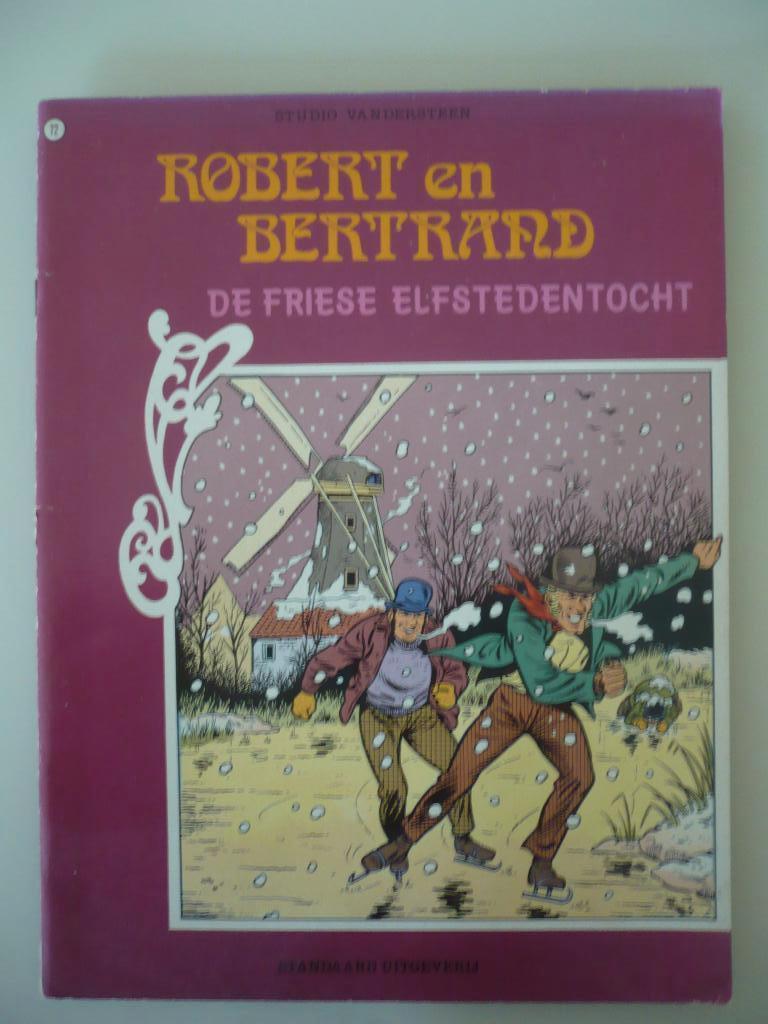 Robert en Bertrand 72 de Friese elfstedentocht 1stedruk, Gelezen, Willy Vandersteen, Eén stripboek, Ophalen of Verzenden