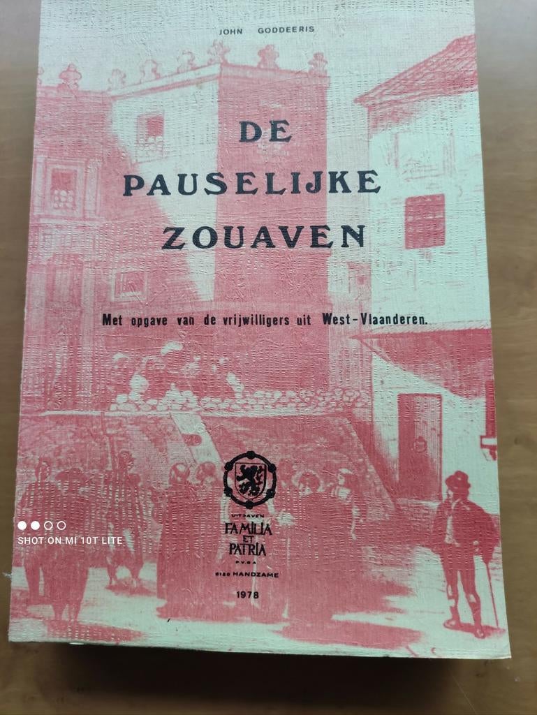 De pauselijke zouaven, Enlèvement, Comme neuf