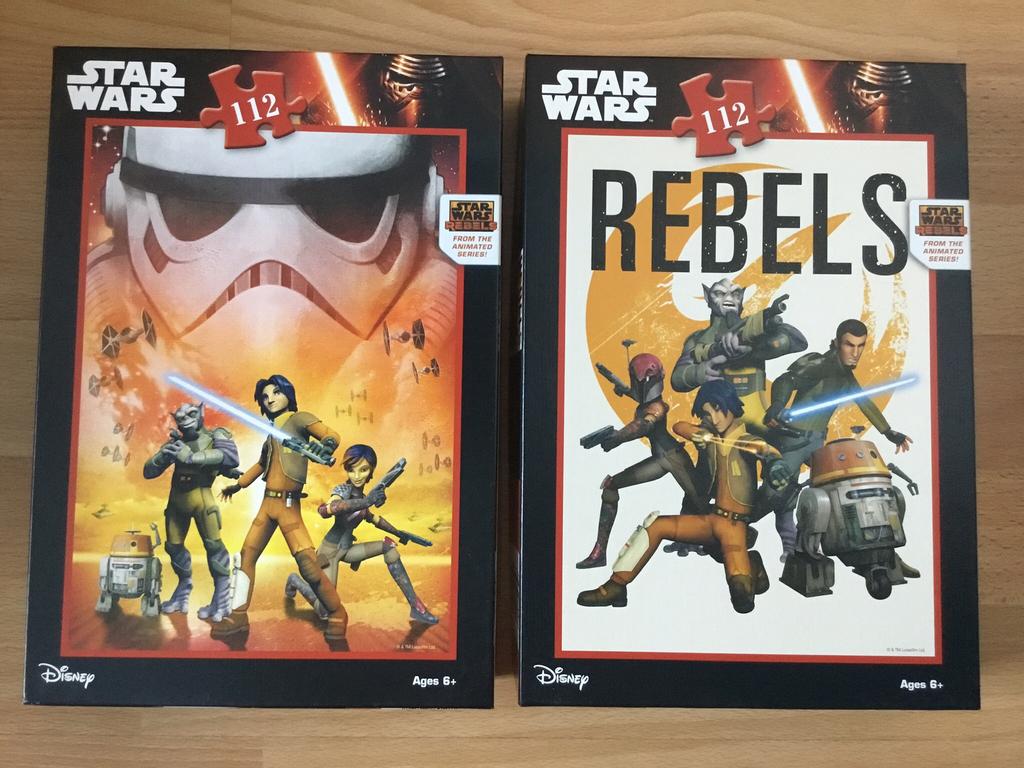 Star Wars puzzels, Ophalen of Verzenden, Minder dan 500 stukjes, Legpuzzel