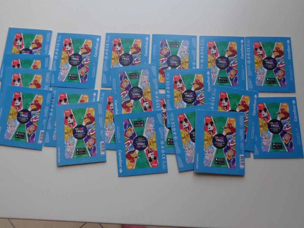 Disney Cartes Carrefour 2022 Neuf pas ouvertes, Collections, Disney, Neuf, Autres types, Enlèvement ou Envoi