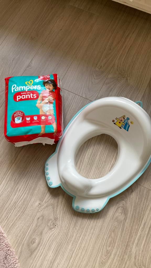 WC-bril verkleiner Bumba+ pakket pampers, Ophalen, Zo goed als nieuw
