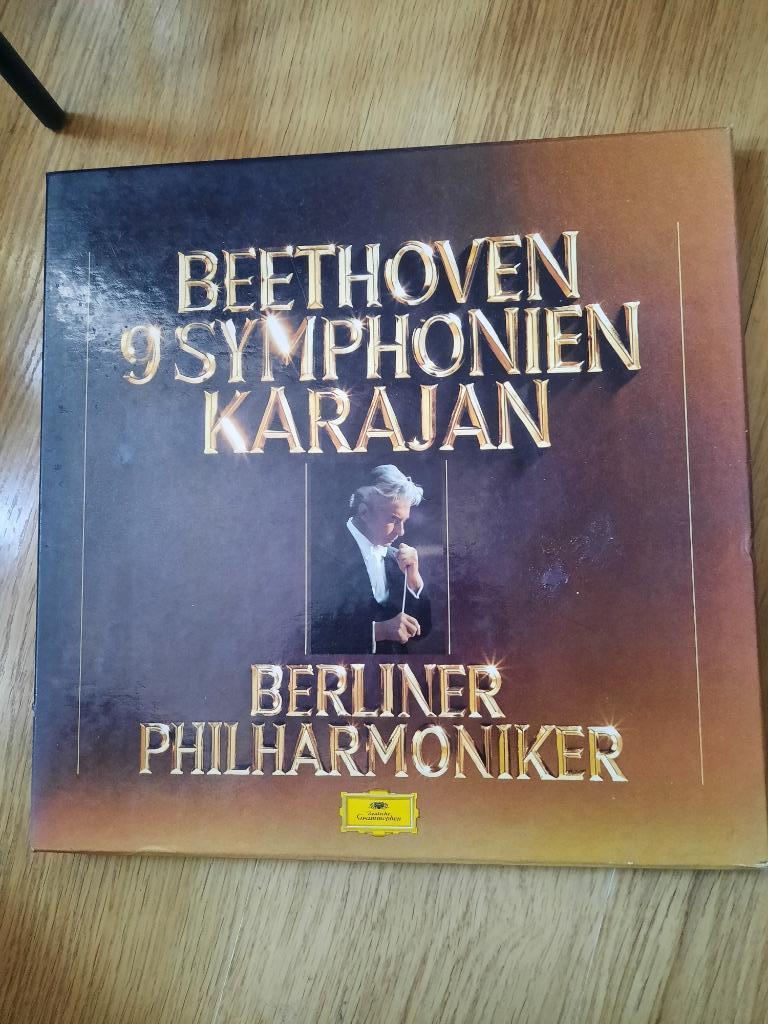 Beethoven - Symfonie nr. 9 - Herbert Von Karajan,, Cd's en Dvd's, Vinyl | Klassiek, Zo goed als nieuw, Opera of Operette, Overige formaten