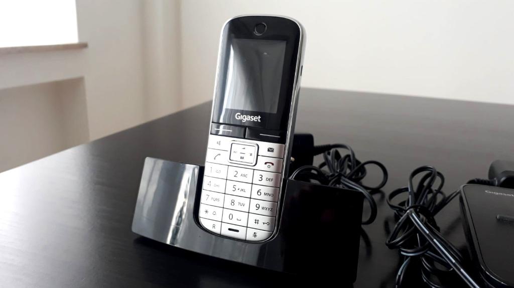 Téléphone Siemens Gigaset SL400, Enlèvement ou Envoi, Comme neuf, 2 combinés, À Faible Émission d'Ondes