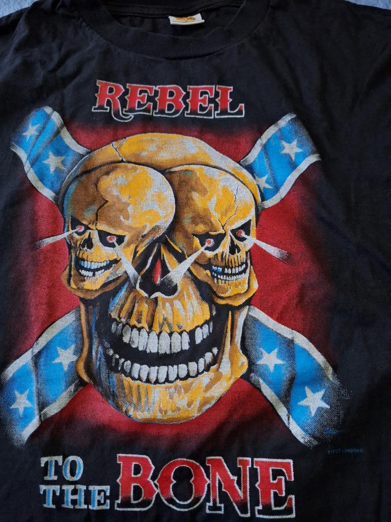 Tee-shirt Rebel XL, Enlèvement ou Envoi, Porté, Noir