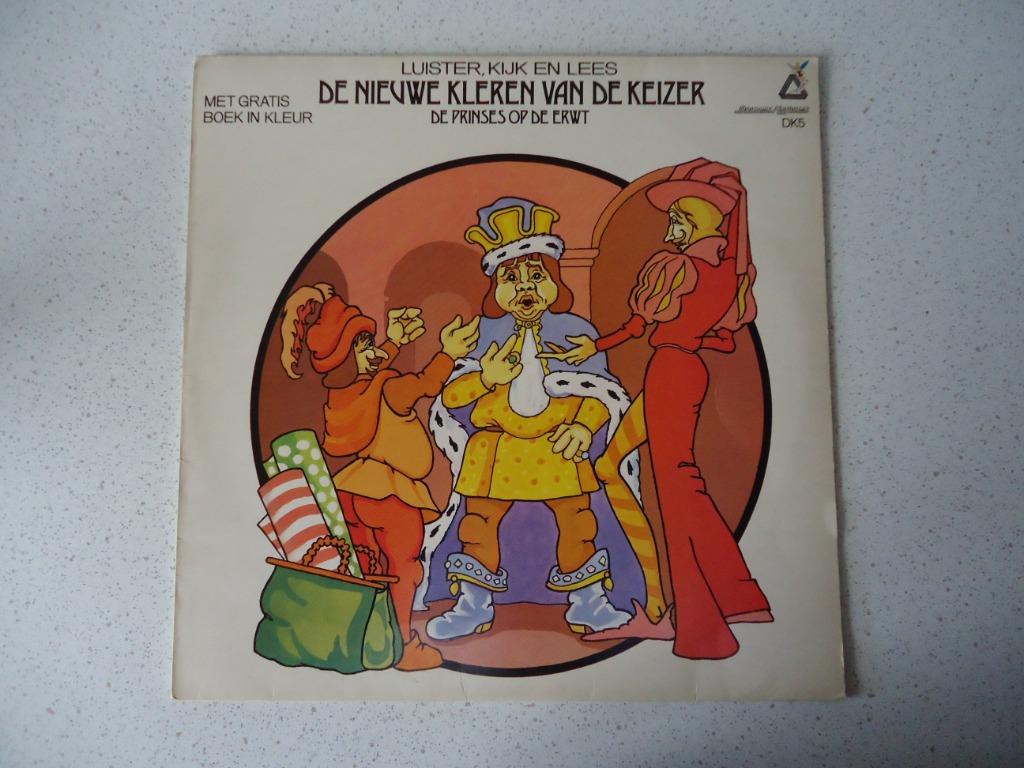 Sprookjes LP "De Nieuwe Kleren van de Keizer" anno 1977, Enlèvement ou Envoi, Utilisé, Fable ou Conte (de fées)