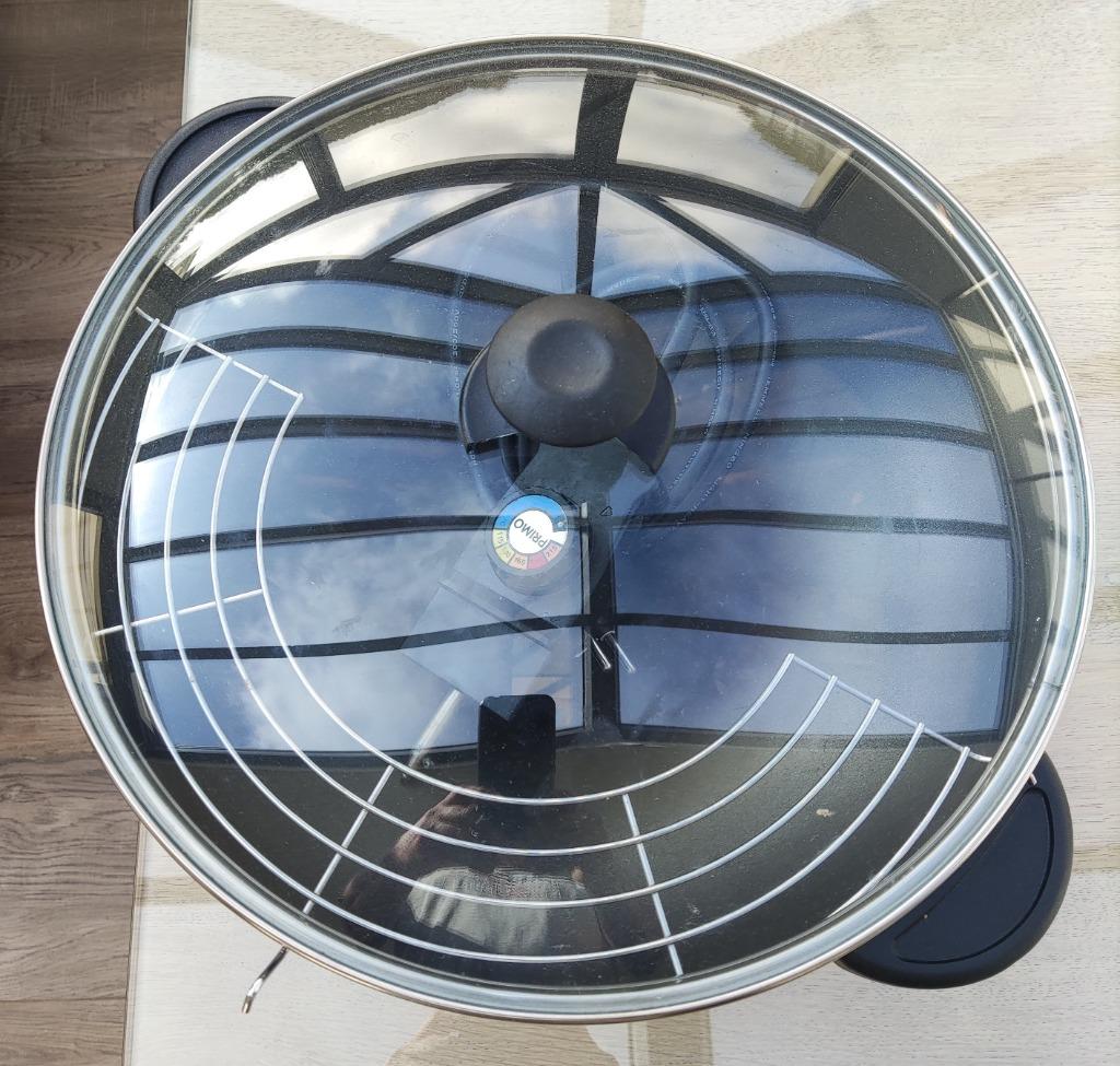 Elektrische wokpan, Enlèvement, Utilisé, Aluminium, Wok