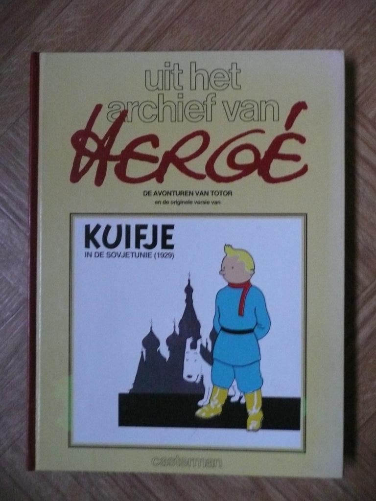 Originele versie van Kuifje in de Sovjetunie (1929) & Totor, Boeken, Gelezen, Eén stripboek, Ophalen of Verzenden, Herge