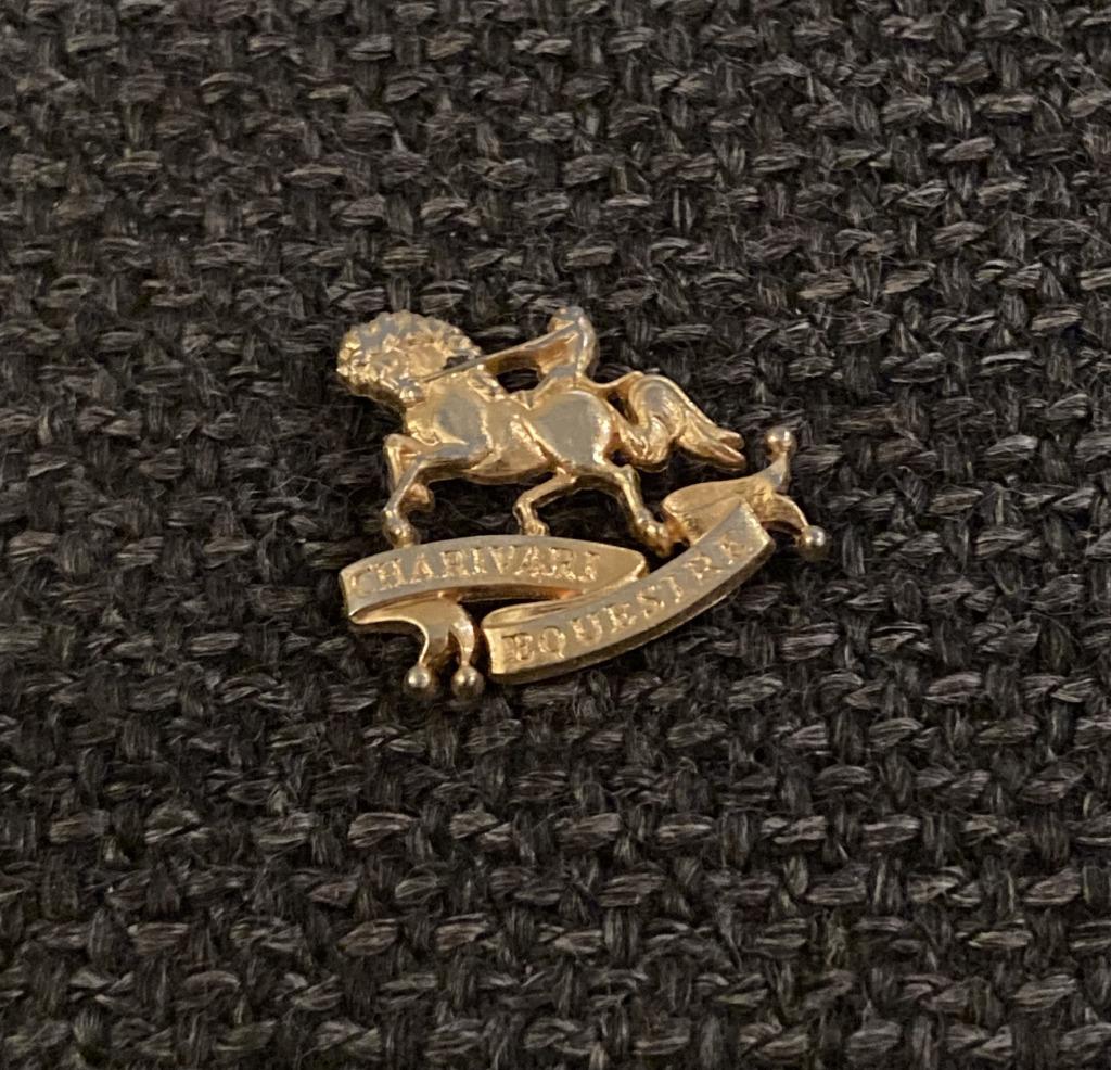 PIN - CHARIVARI EQUESTRE - CHEVAL - PAARD, Envoi, Utilisé, Animal et Nature, Insigne ou Pin's