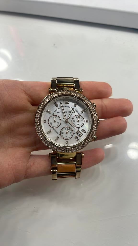 Micheal kors horloge roze goud, Ophalen of Verzenden