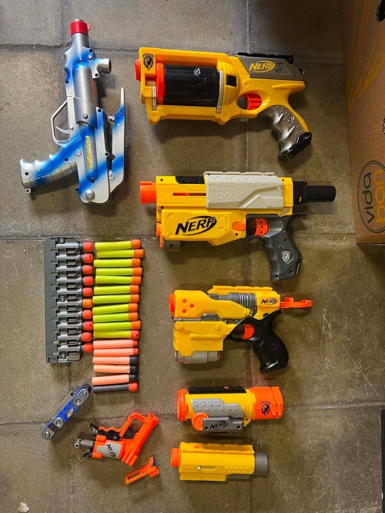 Beaucoup de jouets Nerf., Enfants & Bébés, Enlèvement ou Envoi, Utilisé