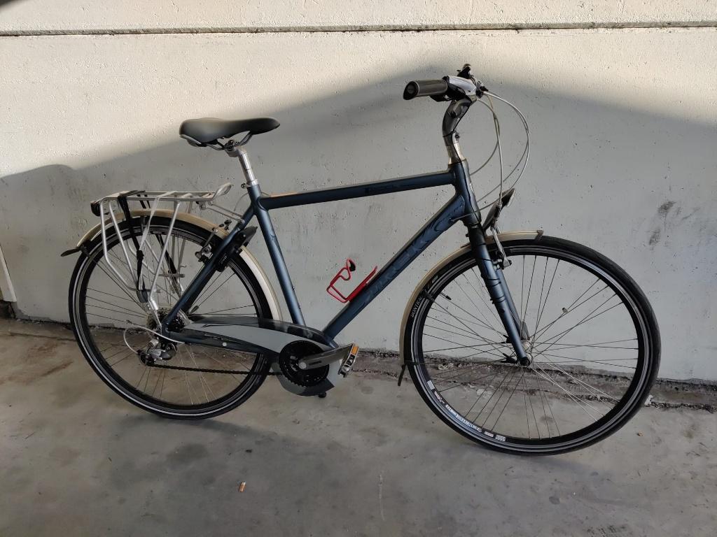TREK T200 Trekking fiets, Fietsen en Brommers, Velgrem, Versnellingen, Zo goed als nieuw, 53 tot 57 cm