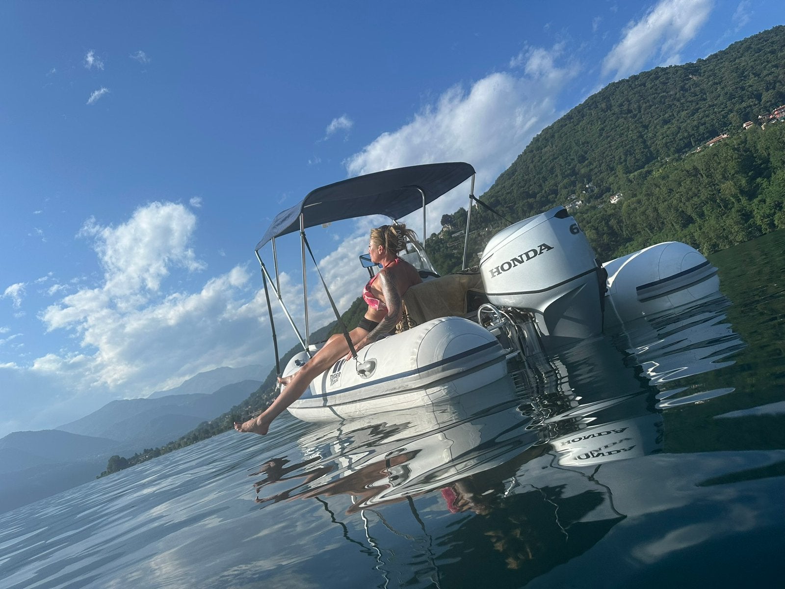 Rib tiger 440, Watersport en Boten, Ophalen, Zo goed als nieuw