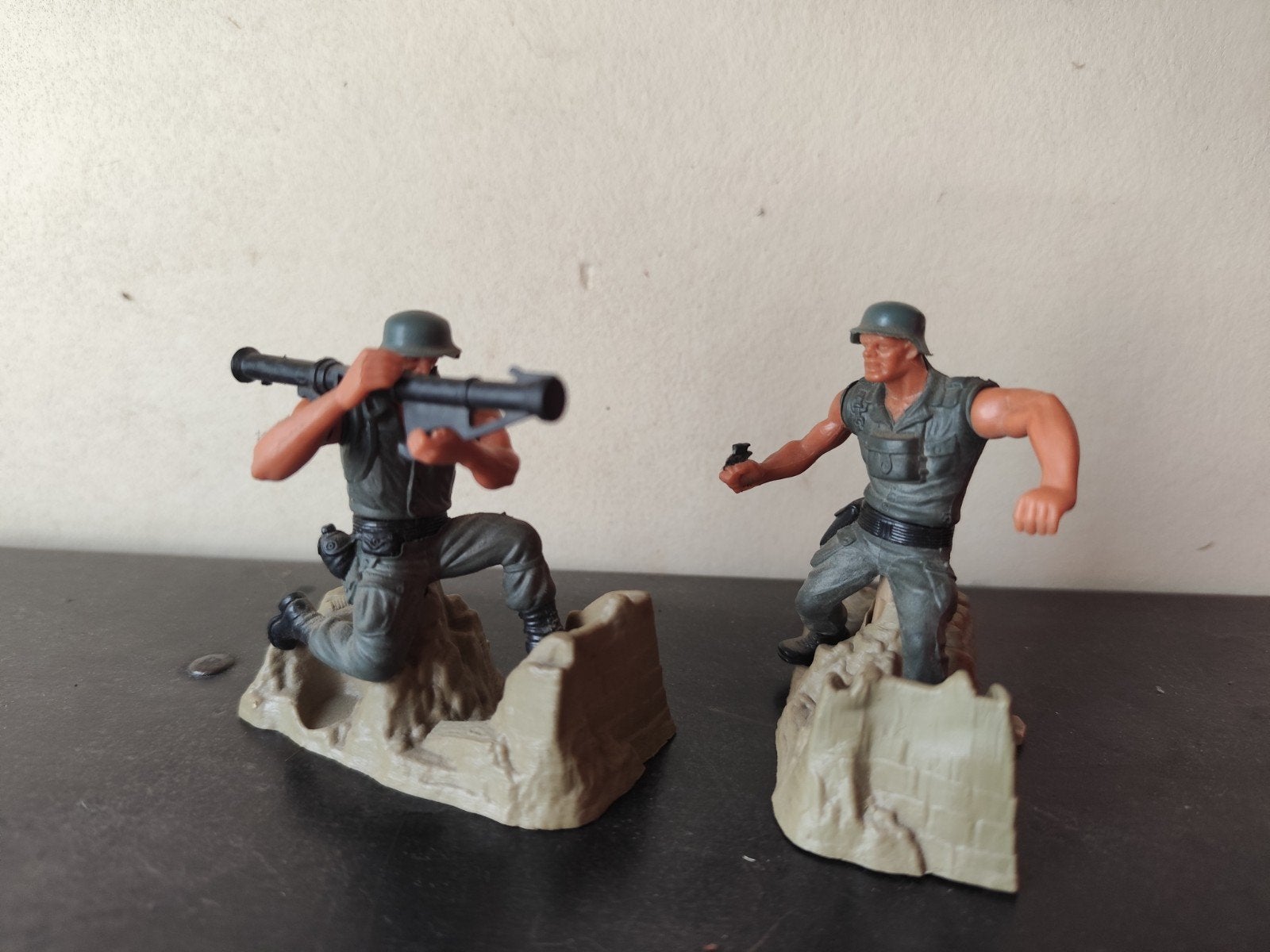 Vintage Soldiers van Mattel - serie „Heroes in Action” (Ital, Hobby en Vrije tijd, Wargaming, Figuurtje(s), Ophalen of Verzenden
