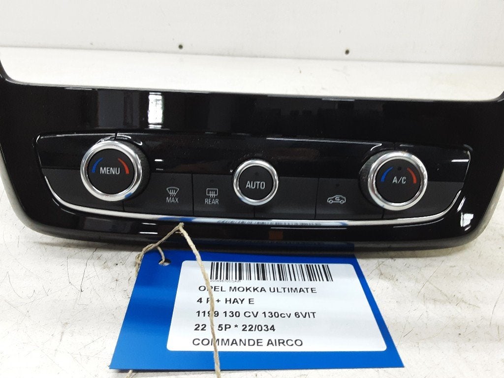 BEDIENINGSPANEEL AIRCO Opel Mokka (01-2020/-) (9831889280), Auto-onderdelen, Gebruikt, Opel