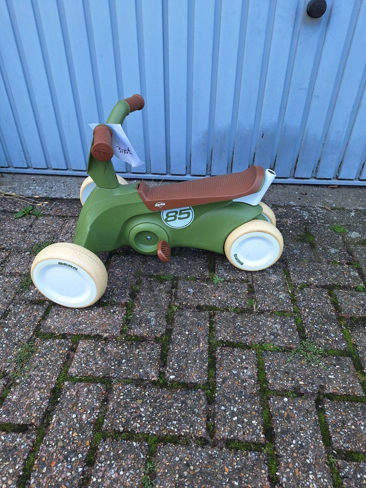 Loopfietsje/trapfietsje, Ophalen