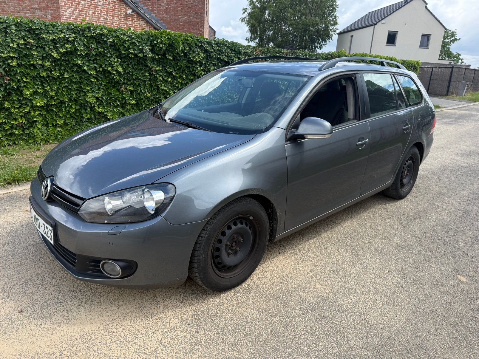 Vw Golf break 2010 1.6 TDi Gps Pano Zetel Verwarming Euro 5, Voorwielaandrijving, Stof, Zwart, 4 cilinders