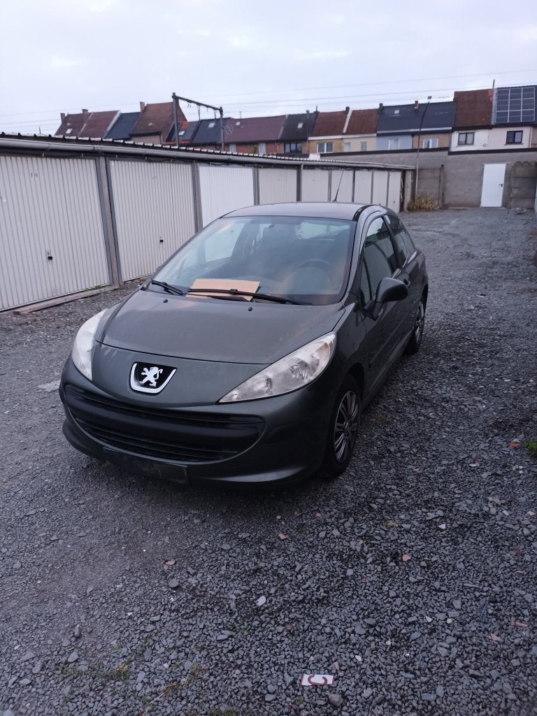 Peugeot 207, Autos, Argent ou Gris, Achat, Boîte manuelle, Noir