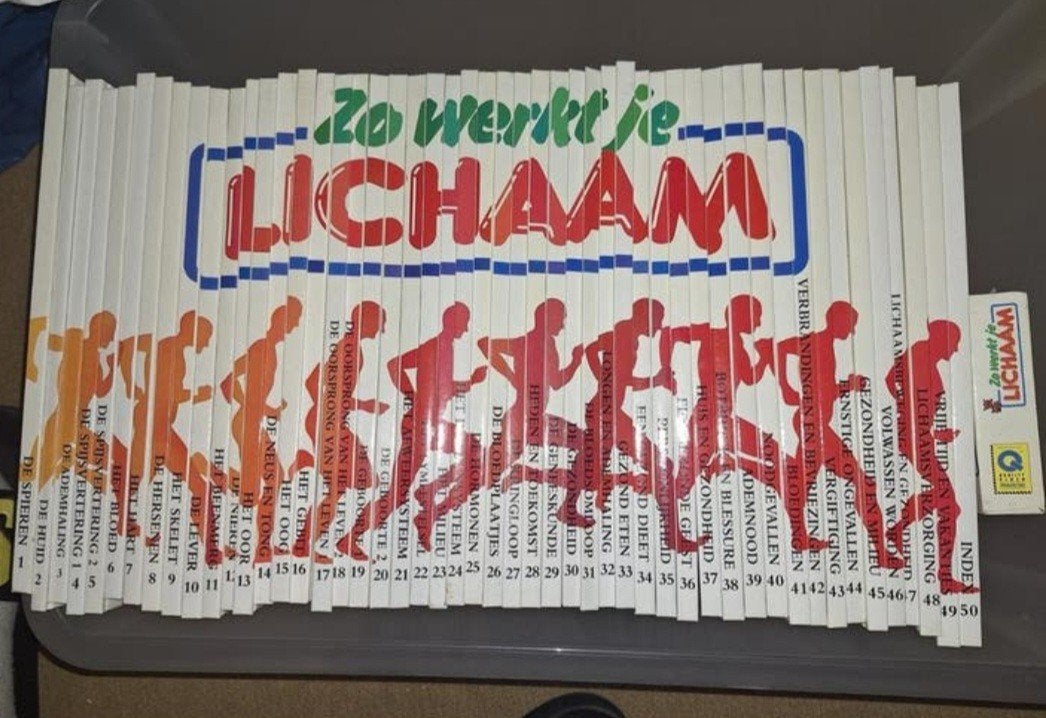 Zo werkt je lichaam. (50 delig), Ophalen of Verzenden, Zo goed als nieuw