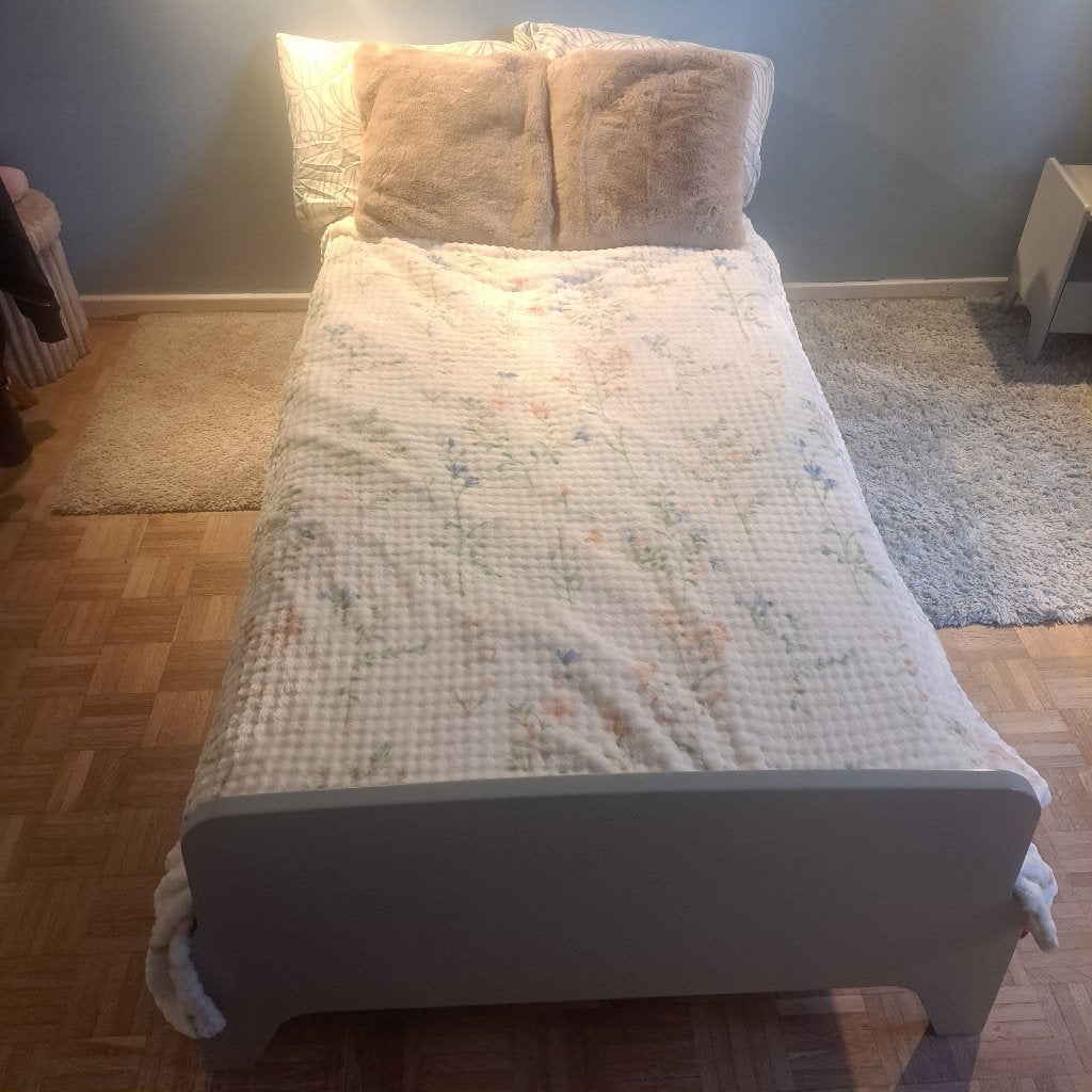 Bed met matras, Huis en Inrichting, Ophalen, Gebruikt, 90 cm, Eenpersoons