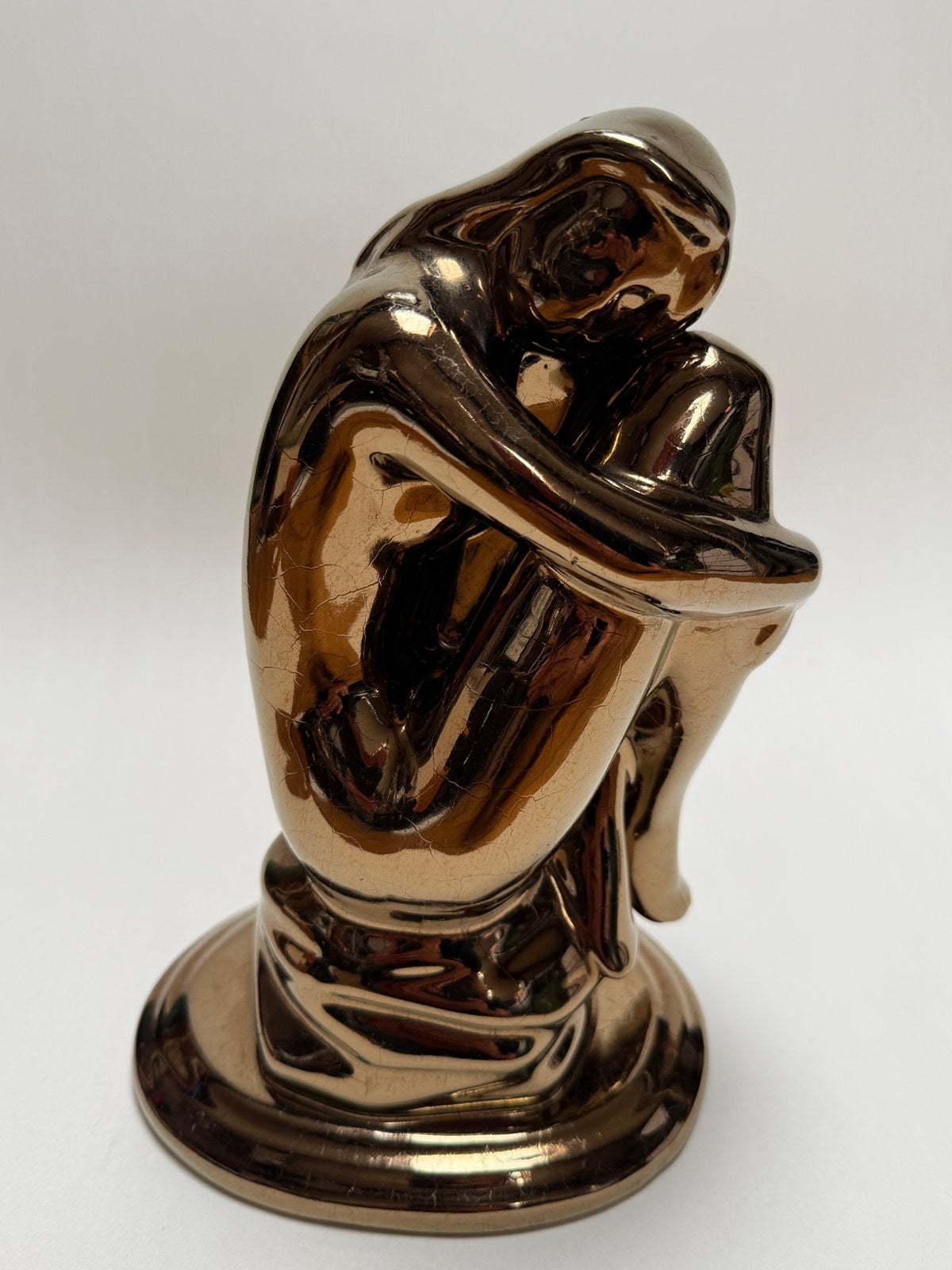 Verguld beeld, Antiek en Kunst, Ophalen of Verzenden, Beeld