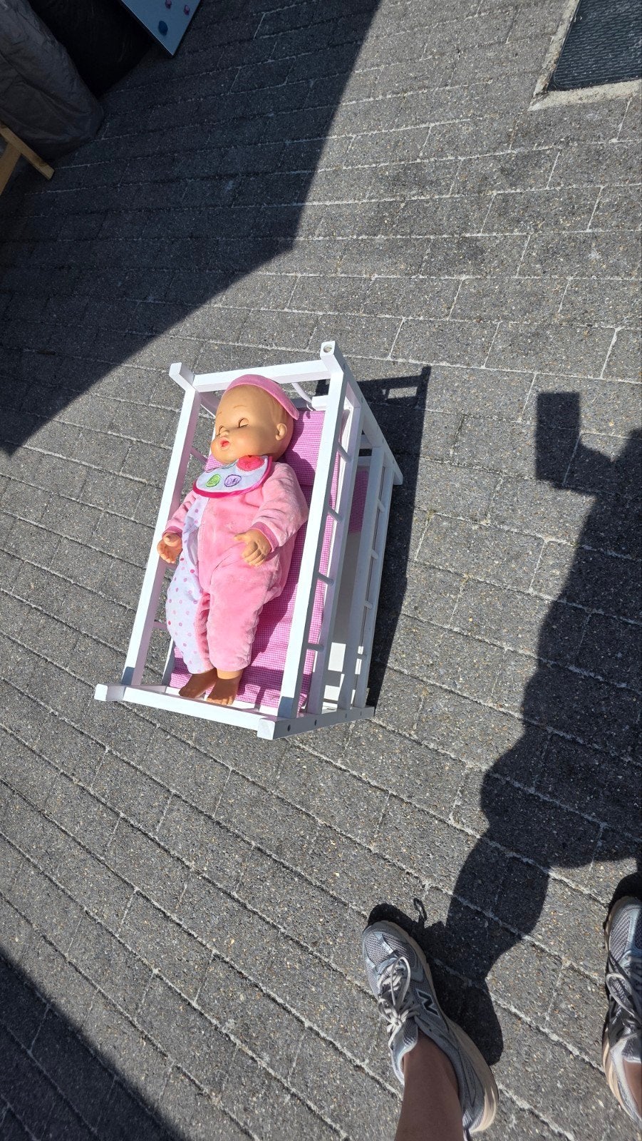 Poppenbedje met pop, Kinderen en Baby's, Speelgoed | Poppen, Ophalen