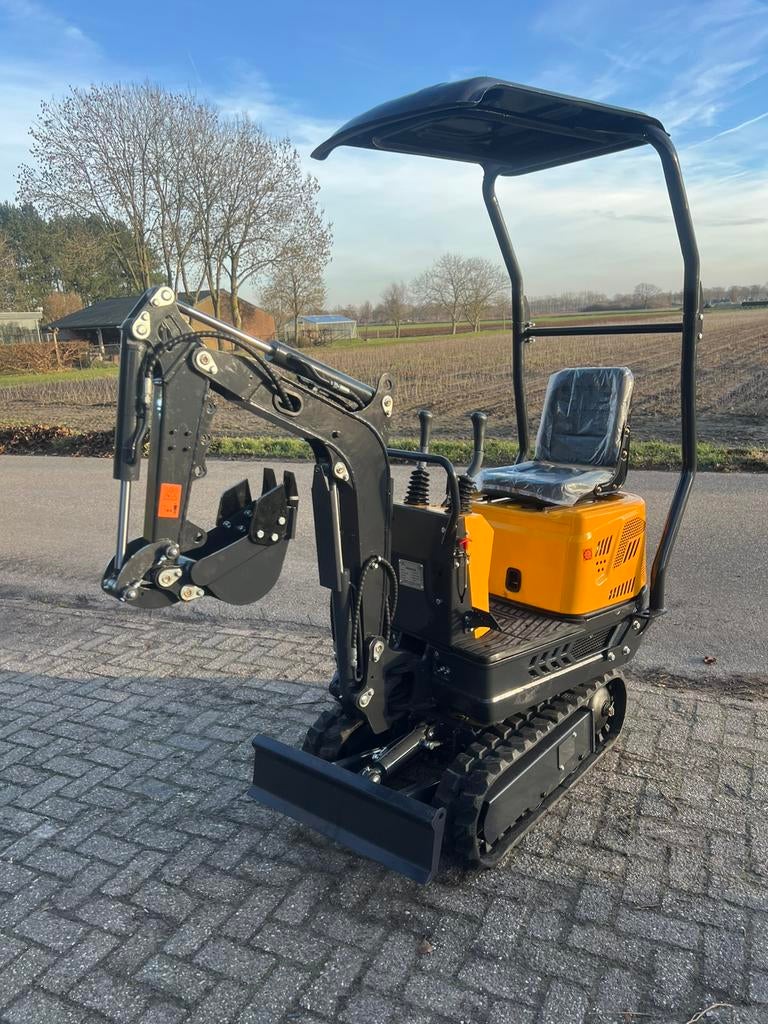 Landward LW06 mini graafmachine – 600 kg – 1,5 jaar garantie, Zakelijke goederen, Ophalen, Graafmachine