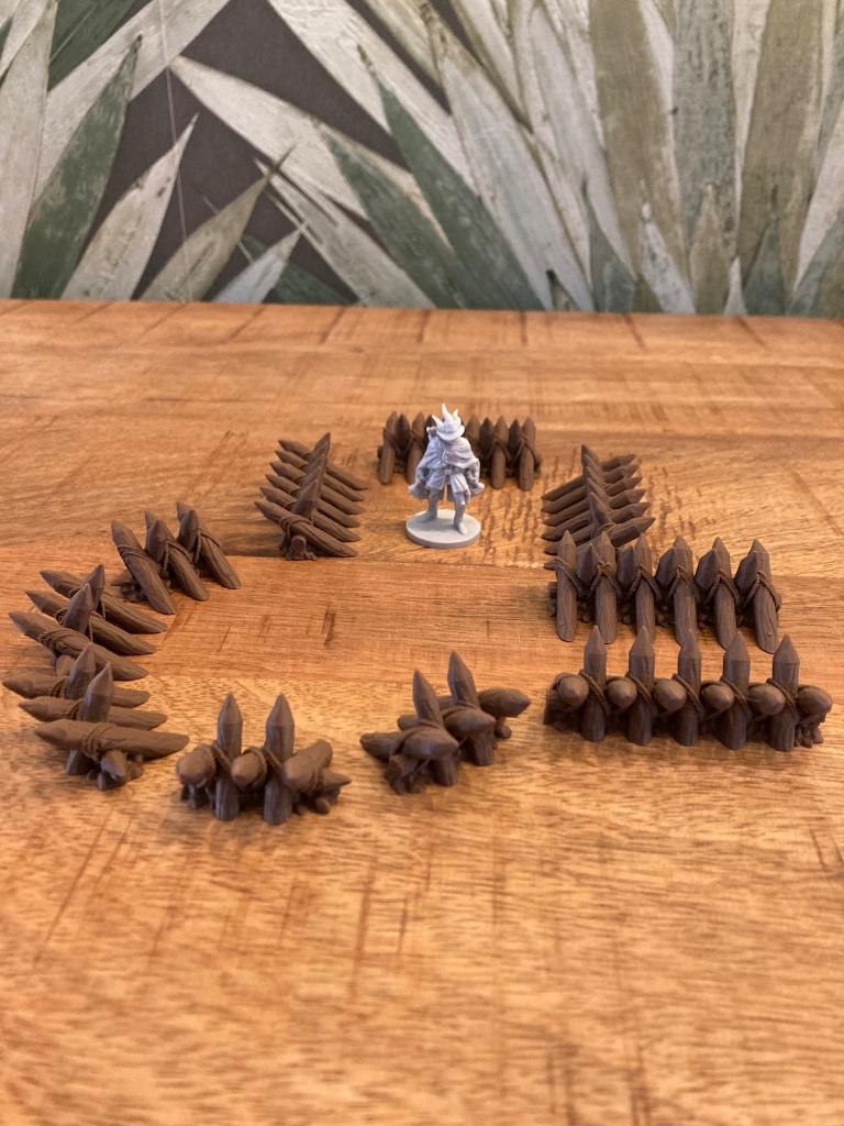 Barricade terrain set (3d), Ophalen of Verzenden, Nieuw