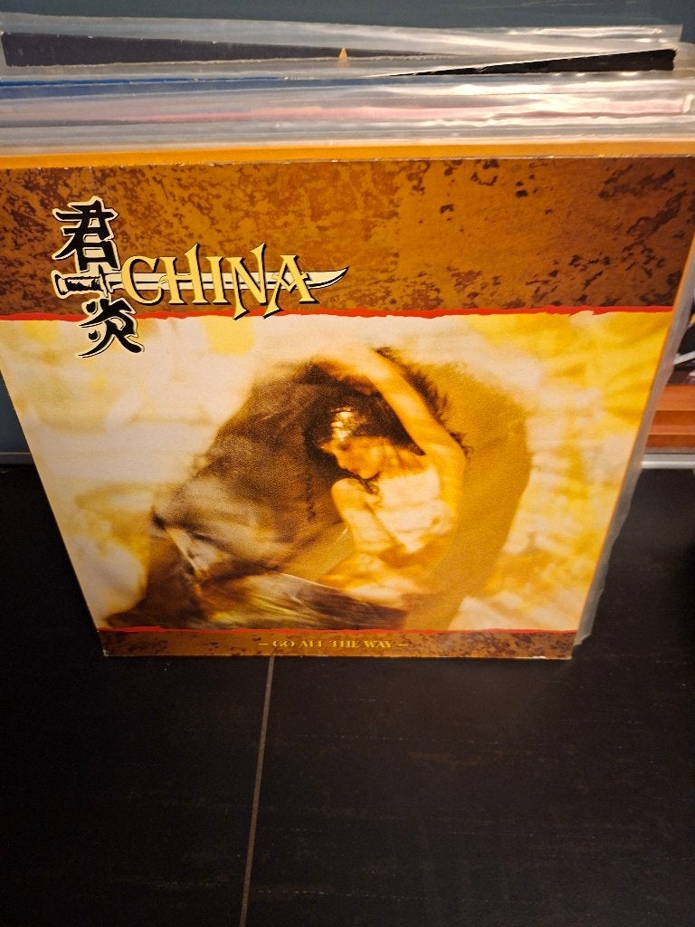 lp - china - go all the way - bak 5, Enlèvement ou Envoi, Utilisé, Hard rock, Pochette photo