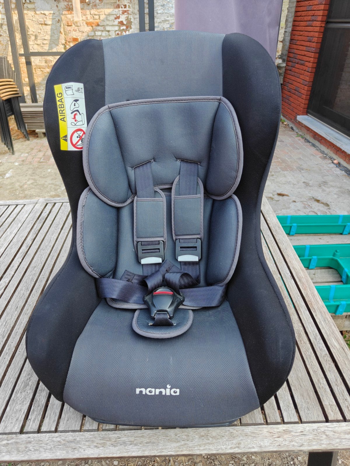 Autostoel Nania, zonder isofix., Ophalen, Autogordel