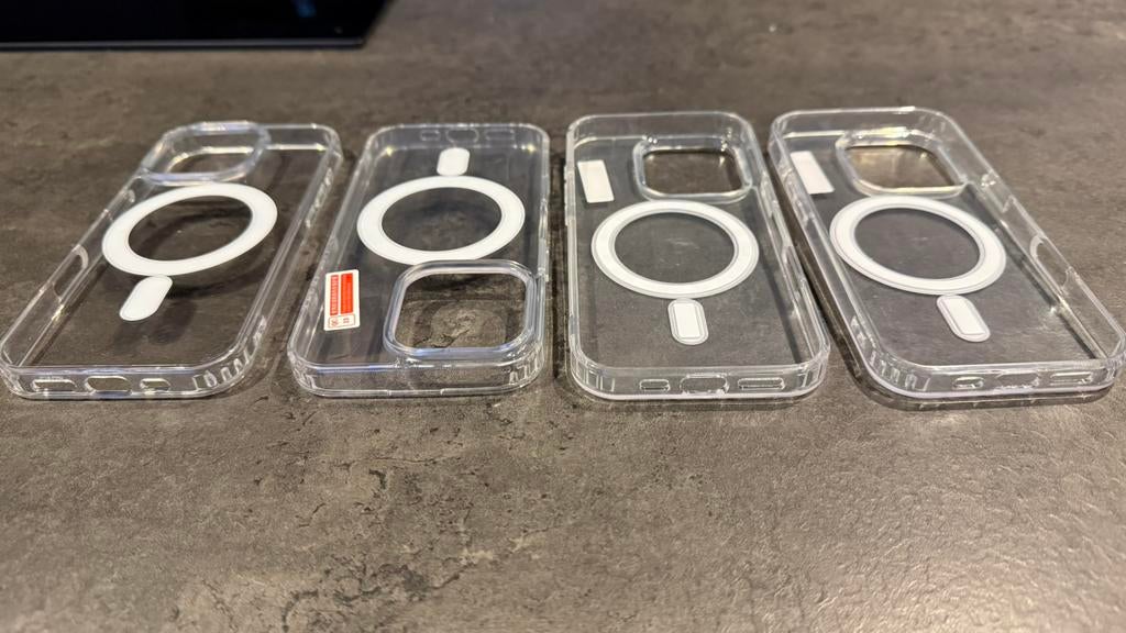 Iphone 16 pro hoesjes transparant, MagSafe, Ophalen, Zo goed als nieuw, MagSafe, IPhone 16