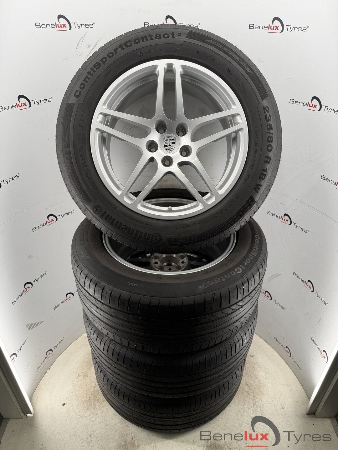 18'' origineel Porsche Macan breedset N0 BBS 95B601025 DC DD, 19 inch, Gebruikt, -, -