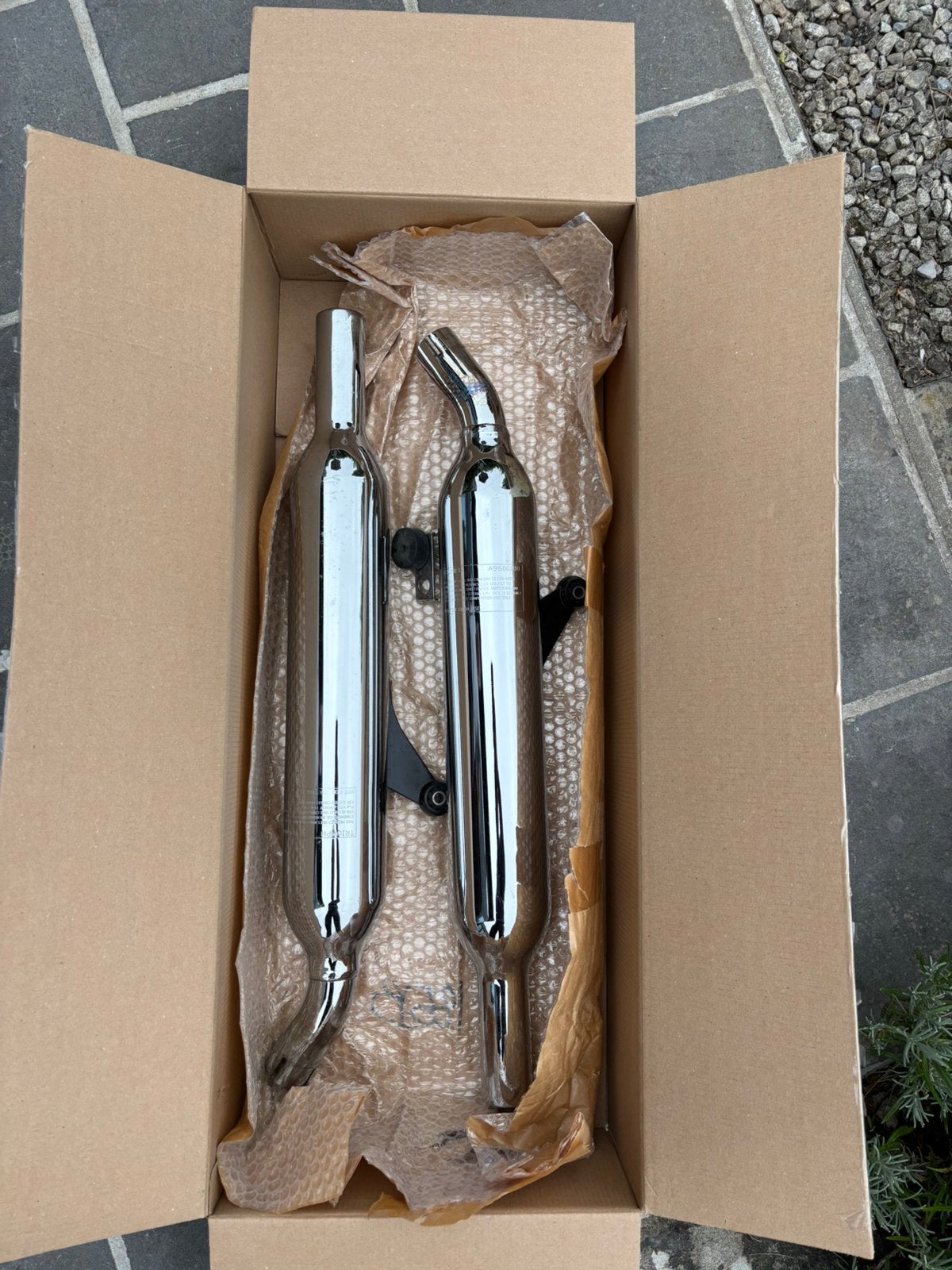 Pots d’échappement triumph bonneville T100 chromés, Motos, Accessoires | Autre, Enlèvement