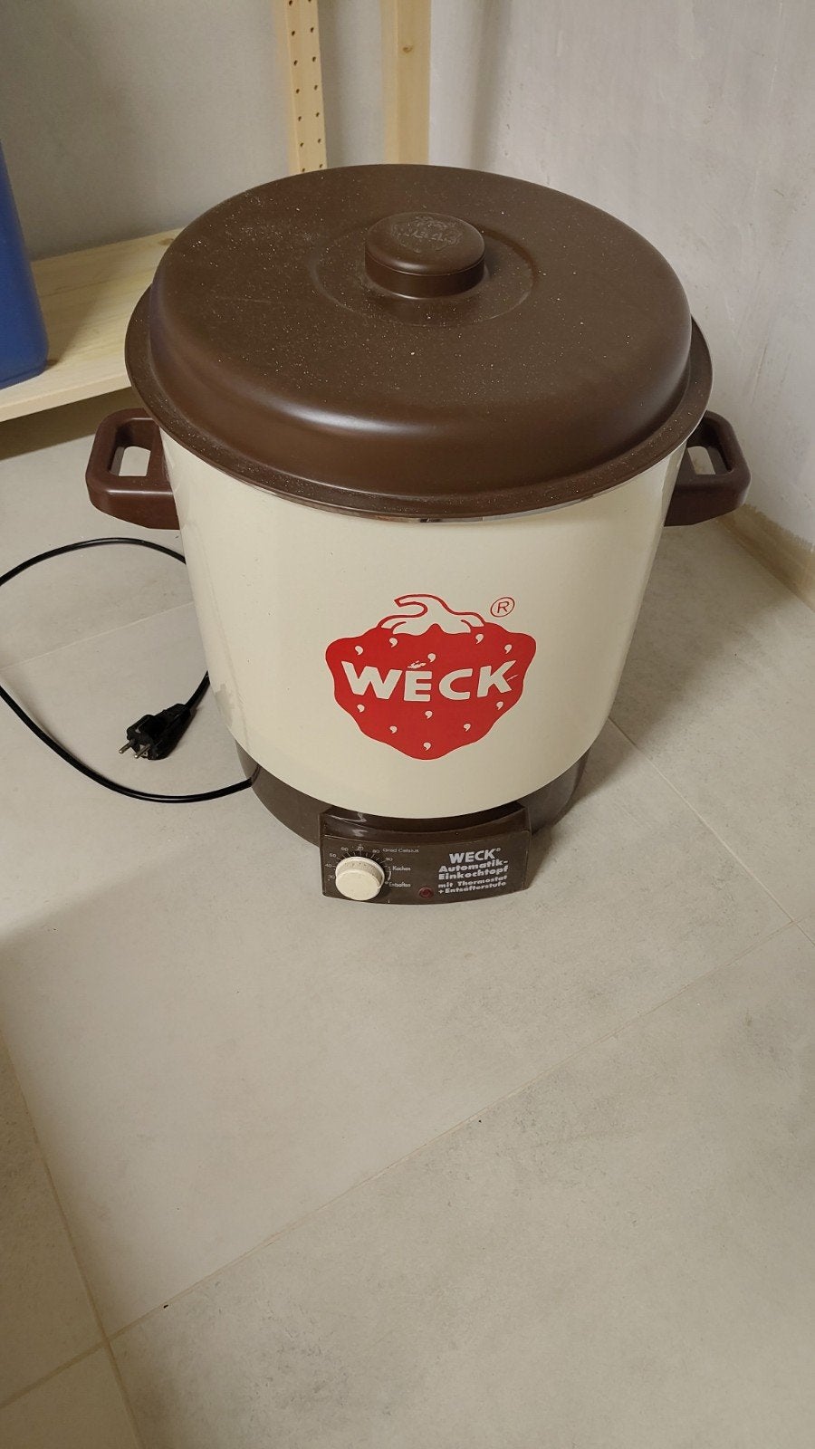 WECK inmaakpot / elektrische inmaakketel – vintage, Ophalen, Gebruikt